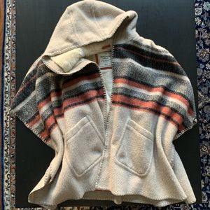 Abercrombie Wool-blend Hooded Poncho